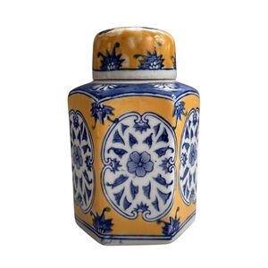 Vintage Porcelain Ginger Jar